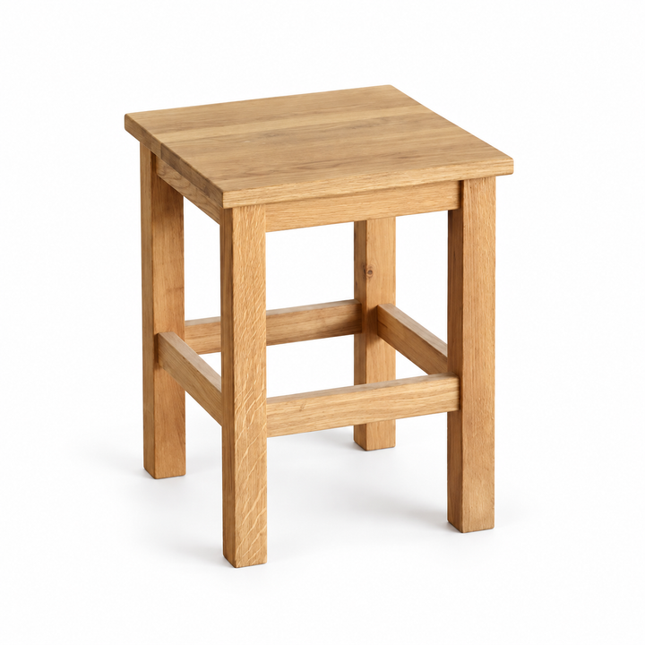 SQUARE STOOL| שרפרף ריבועי מעץ מלא