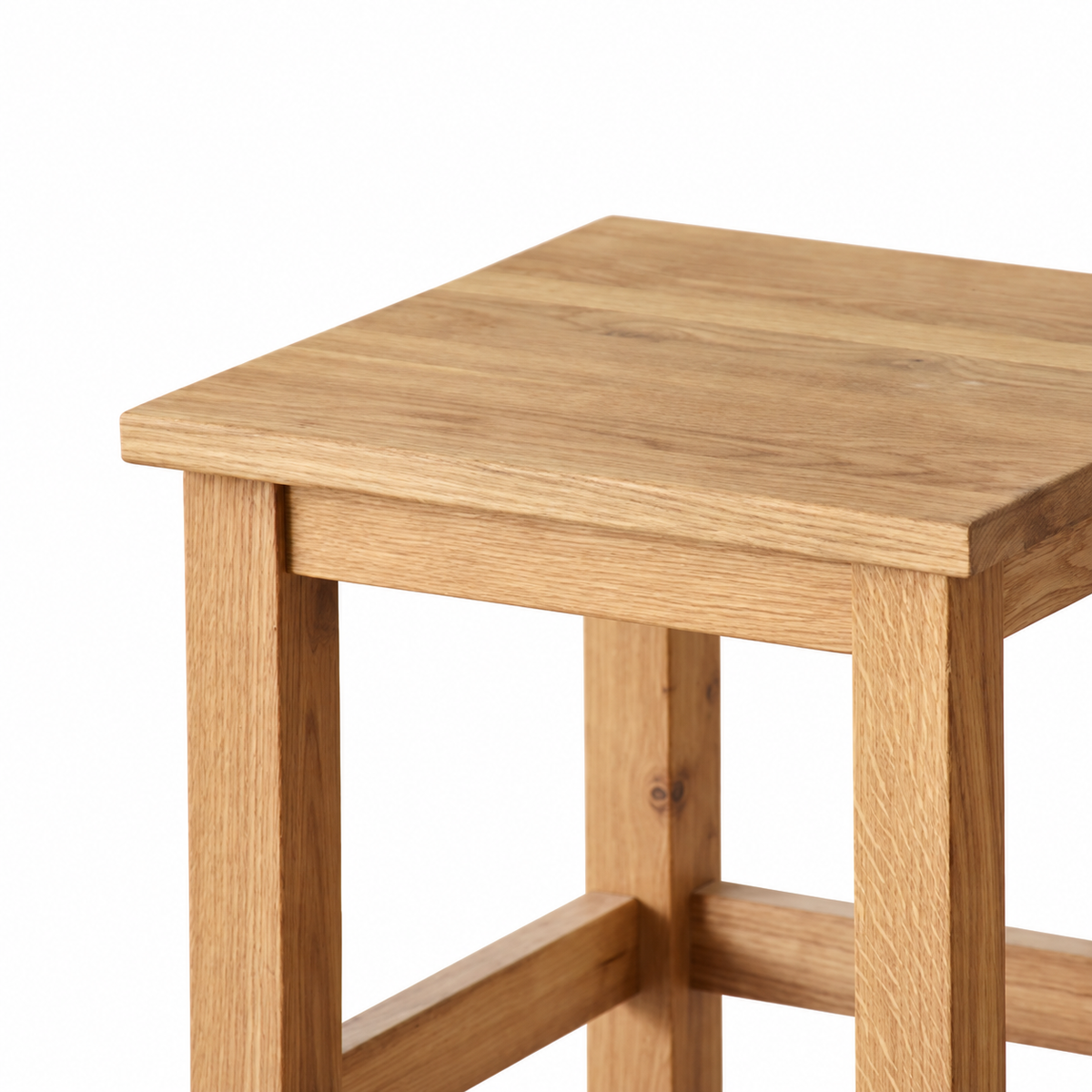 SQUARE STOOL| שרפרף ריבועי מעץ מלא