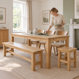 SQUARE STOOL| שרפרף ריבועי מעץ מלא